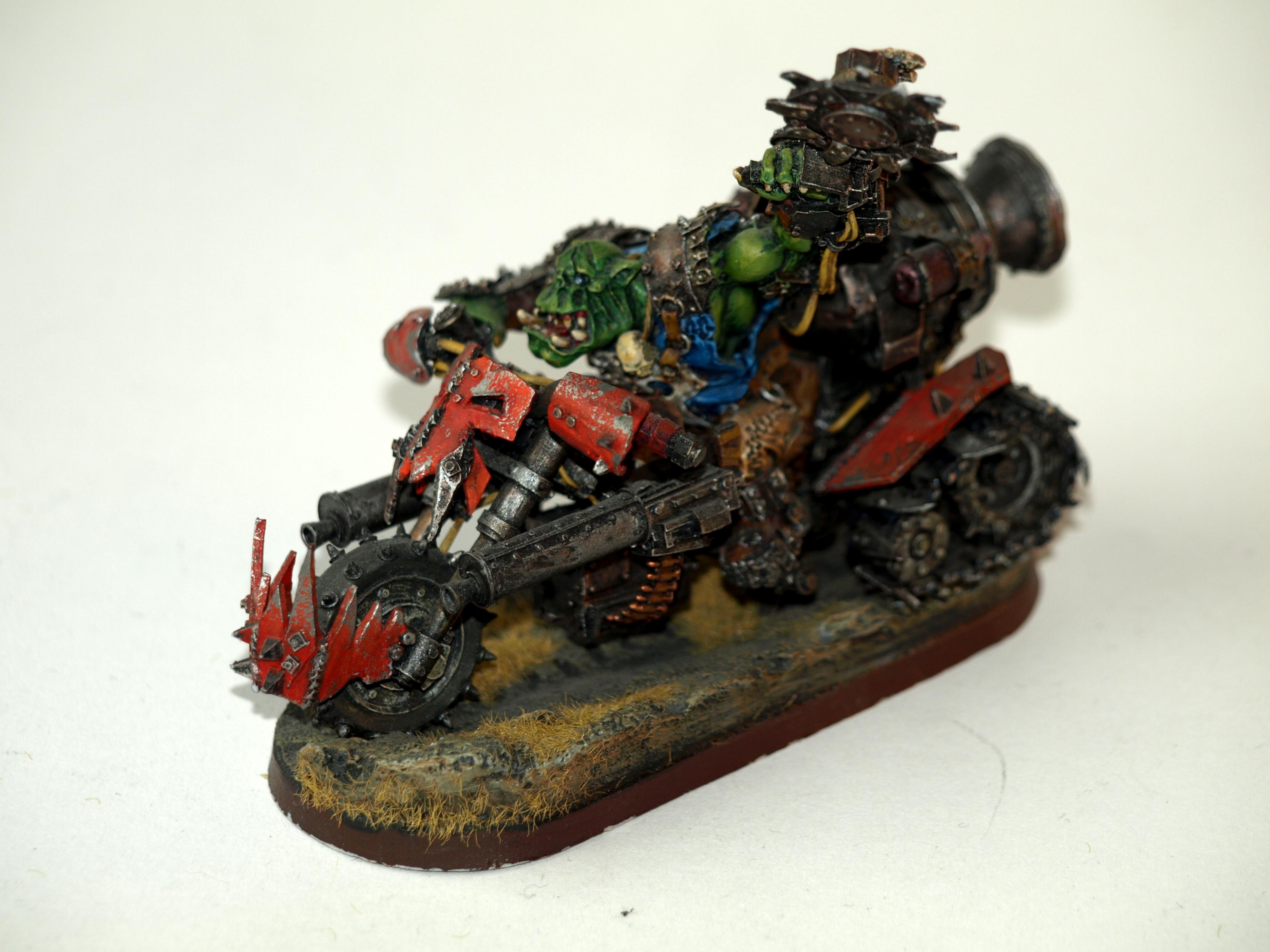 Bike Orks Warboss Warhammer 40000 Forgeworld Warboss On Bike Gallery Dakkadakka 2090